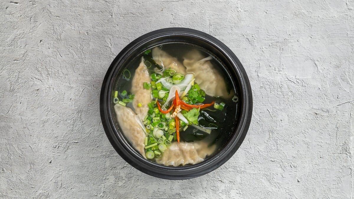 13. Súp Hoành Thánh Rong Biển