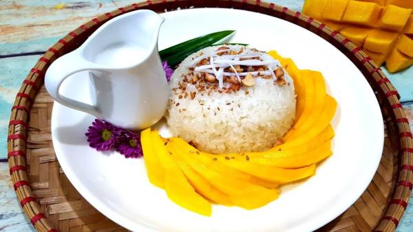 45. Mango Sticky Rice With Coconut Cream