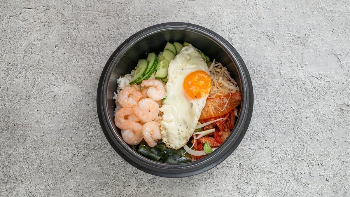 35. Bibimbap Korean Seaweed Rice