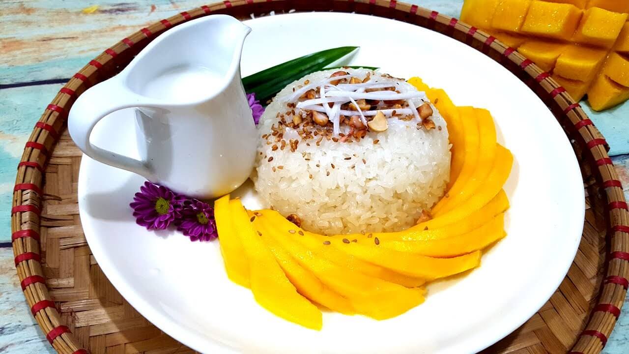 45. Mango Sticky Rice With Coconut Cream