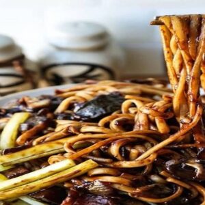 37. Stir-fried Hoi Sin Meat & Vegetables With Rice